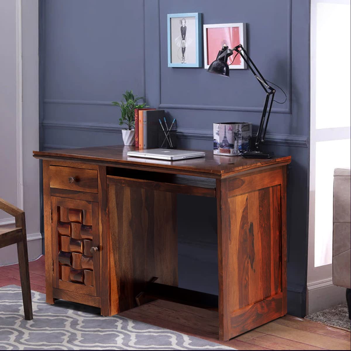 See full amazon price history chart for Royal Finish Nivora Computer Table with 1 Cabinet & 1 Drawer with Keyboard Tray,Smooth Edges,Natural Colour with Matte Finished (Computer Table with Keyboard Tray) Royal Finish Nivora Computer Table with 1 Cabinet & 1 Drawer with Keyboard Tray,Smooth Edges,Natural Colour with Matte Finished (Computer Table with Keyboard Tray) (B0BD5197VL) Amazon Price History, Amazon Price Tracker