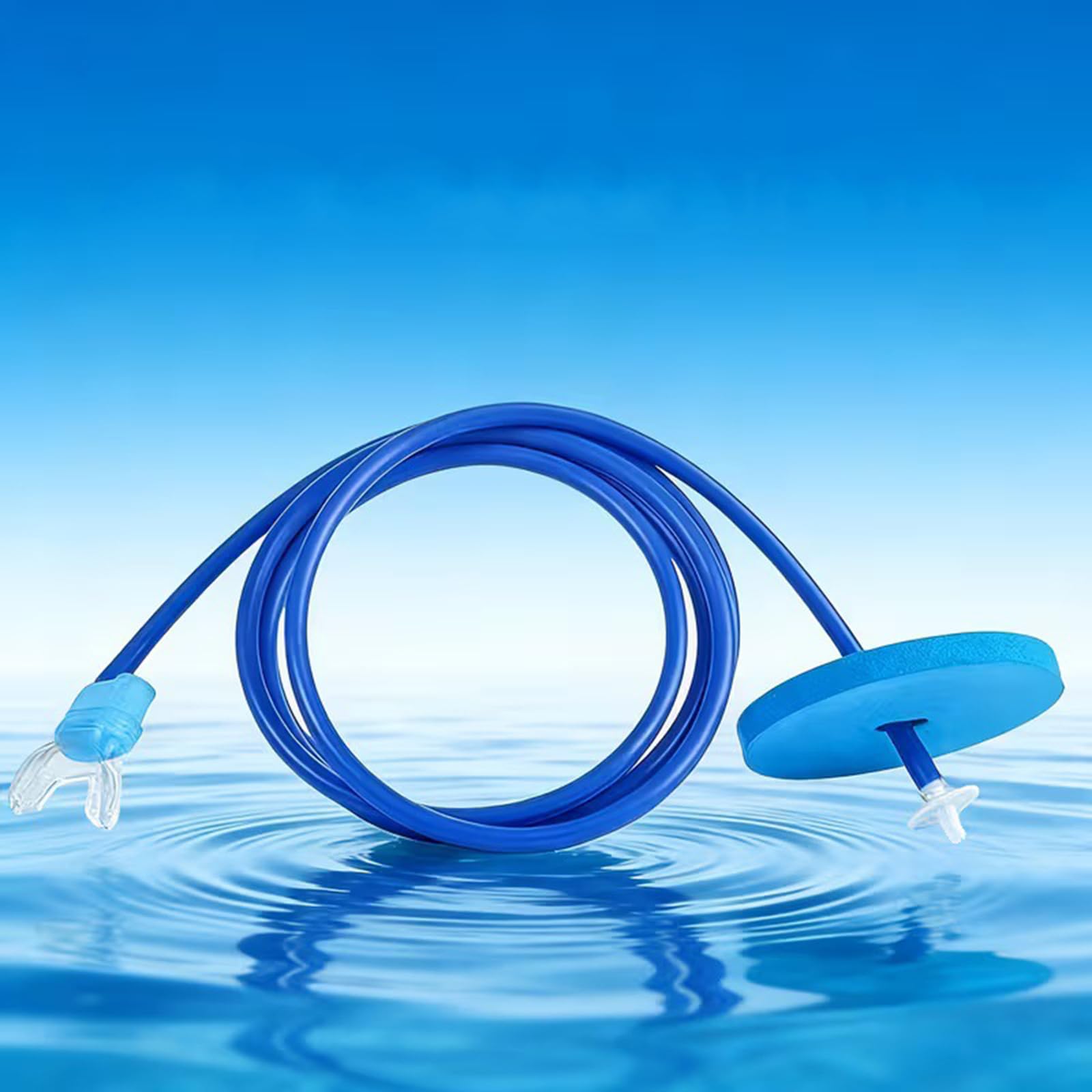 Tubo de respiración subacuática, tubo ergonómico para buceo, aparato portátil para adultos, ideal para actividades de natación y camping