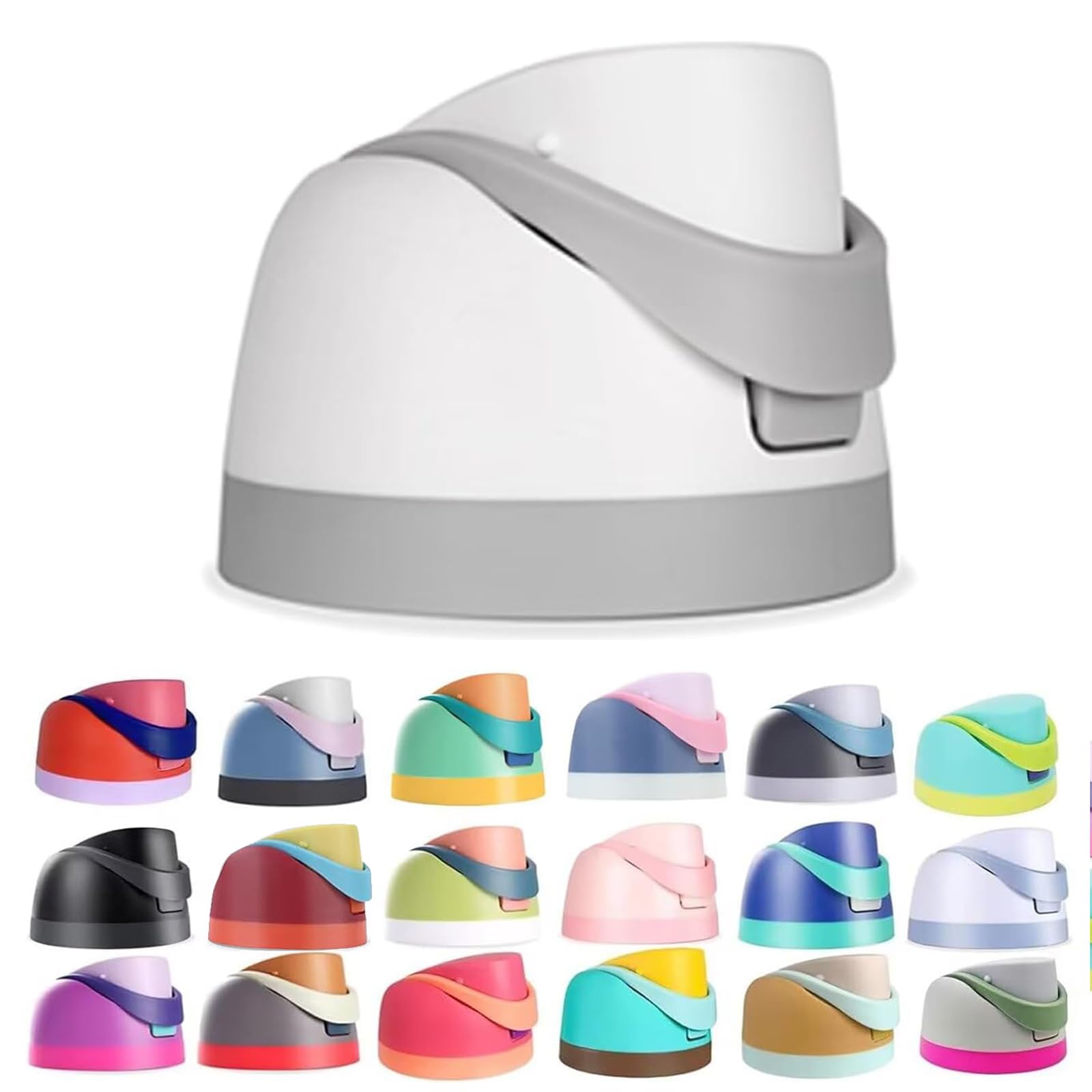 Replacement Lid for Owala Freesip, One Button Water Bottle Top Replacement Cap Compatible with Owala Cup 16oz 24oz 32oz 40oz, Leakproof Lids Accessory，BPA-Free，No Water Leakage