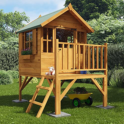 8 Best Wooden Playhouses UK Outdoor and Garden Hideaway for Kids!