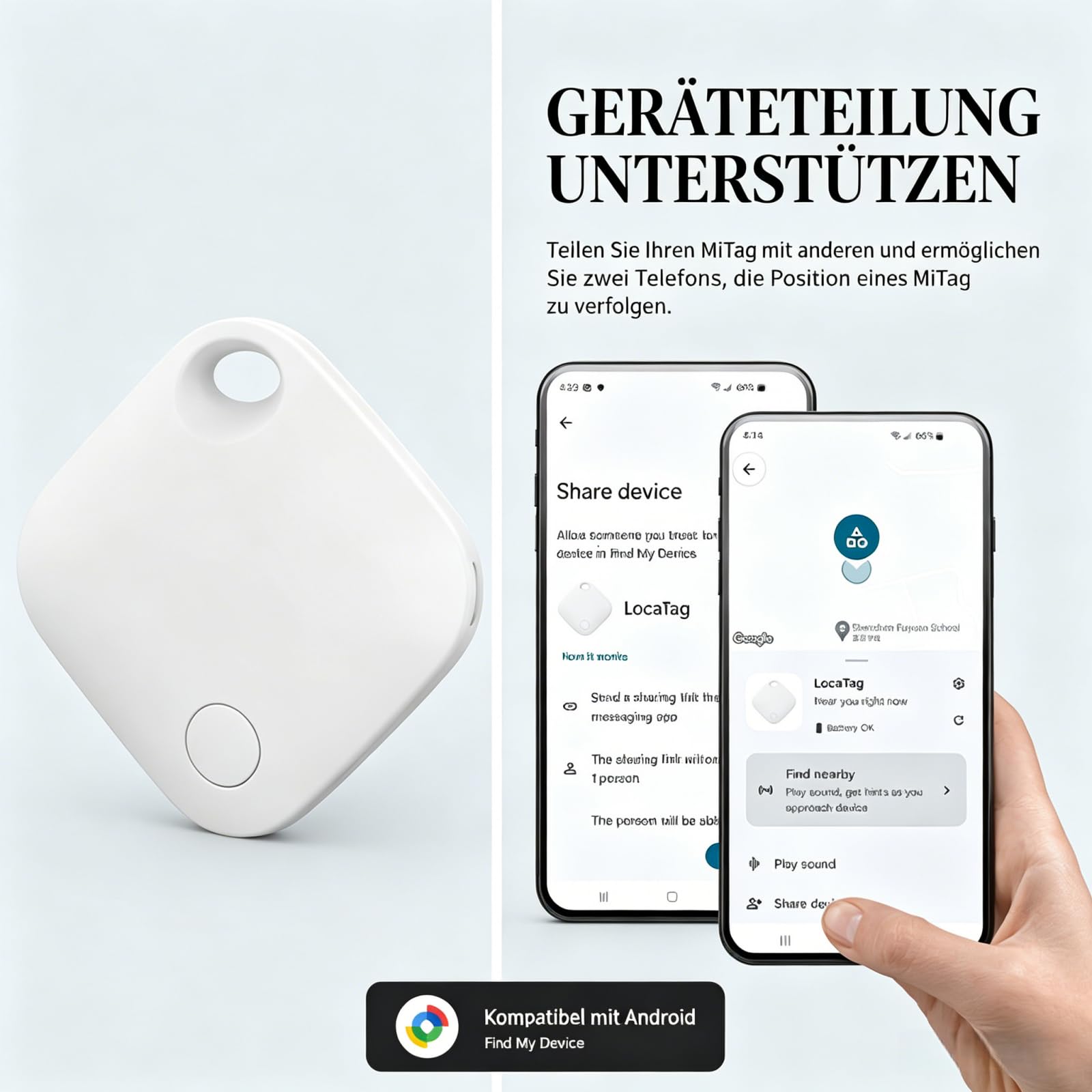 ITgPro Tracker : la solution tout-en-un pour ne plus jamais perdre vos objets de valeur - Dispositif de localisation en temps réel avec contrôle d'application pour les essentiels quotidiens (noir*2)
