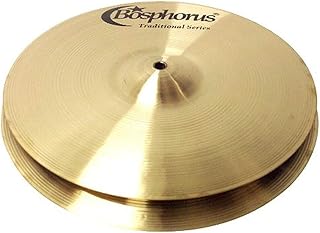 Bosphorus Cymbals T13HC 13-Inch Traditional Series Hihat Cymbals Pair