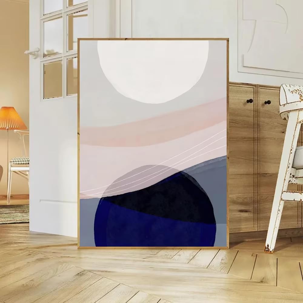 DFZEWKI Graphic Abstract Poster Canvas Painting Art Modern Home Living Room Bedroom(30x40cm(12x16in)/No frame)
