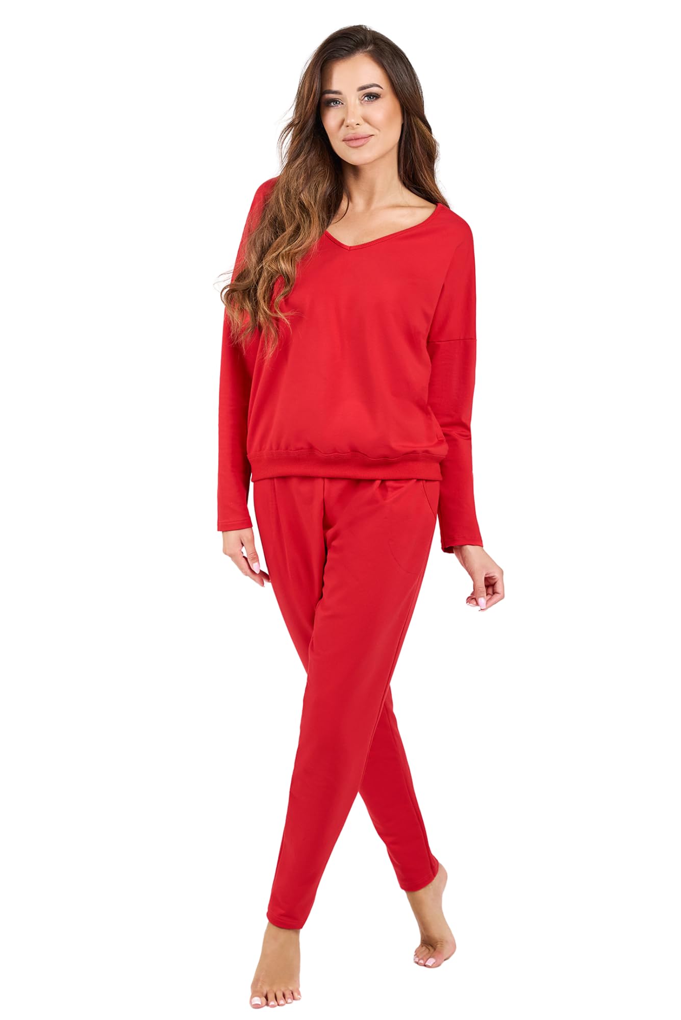 Italian Fashion Tuta Donna Completa Casual | Tute Donna Eleganti | Tuta Sportiva per Autunno Inverno Primavera ed Estate | Completo 2 pezzi con Pantaloni S-XXL