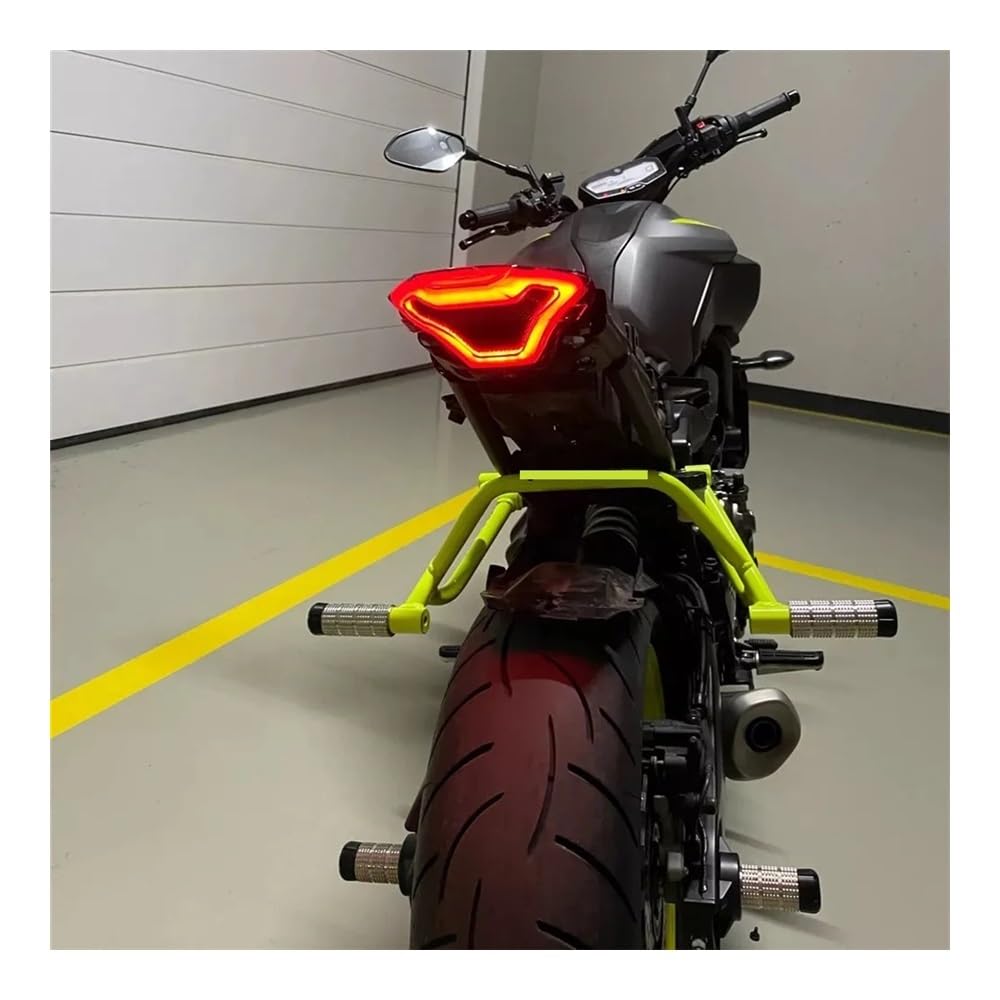 Motocicleta Freno Cola Luz para R3 R25 MT03 MT-03 MT07 MT-07 MT-25 FZ-07 Luz Trasera Luz De Freno Luces De Giro Integrada LED Lámpara De Parada
