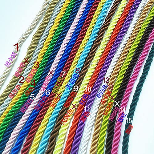 WellieSTR Handmade Twisted Viscose Decorative Cord #TOP18