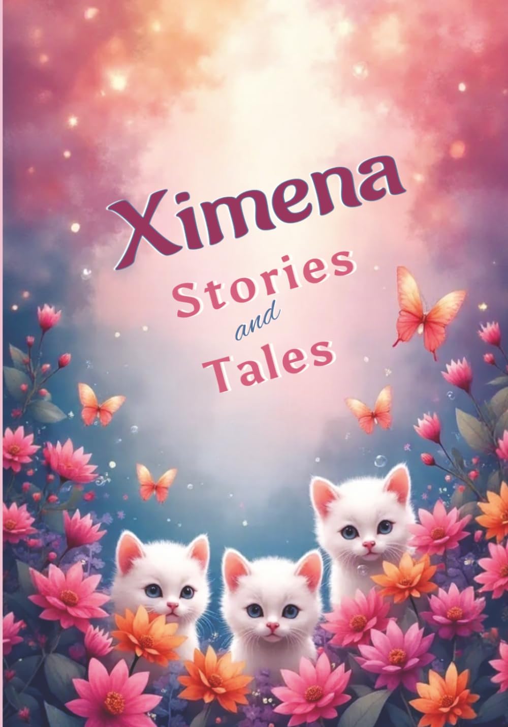 Ximena, Stories and Tales: Spanish Personalized Named Journal for Kids | 114 Wide-Lined Pages, Parts of Speech Guide in Spanish and English Language, ... Writers and Storytellers, and Homeschool