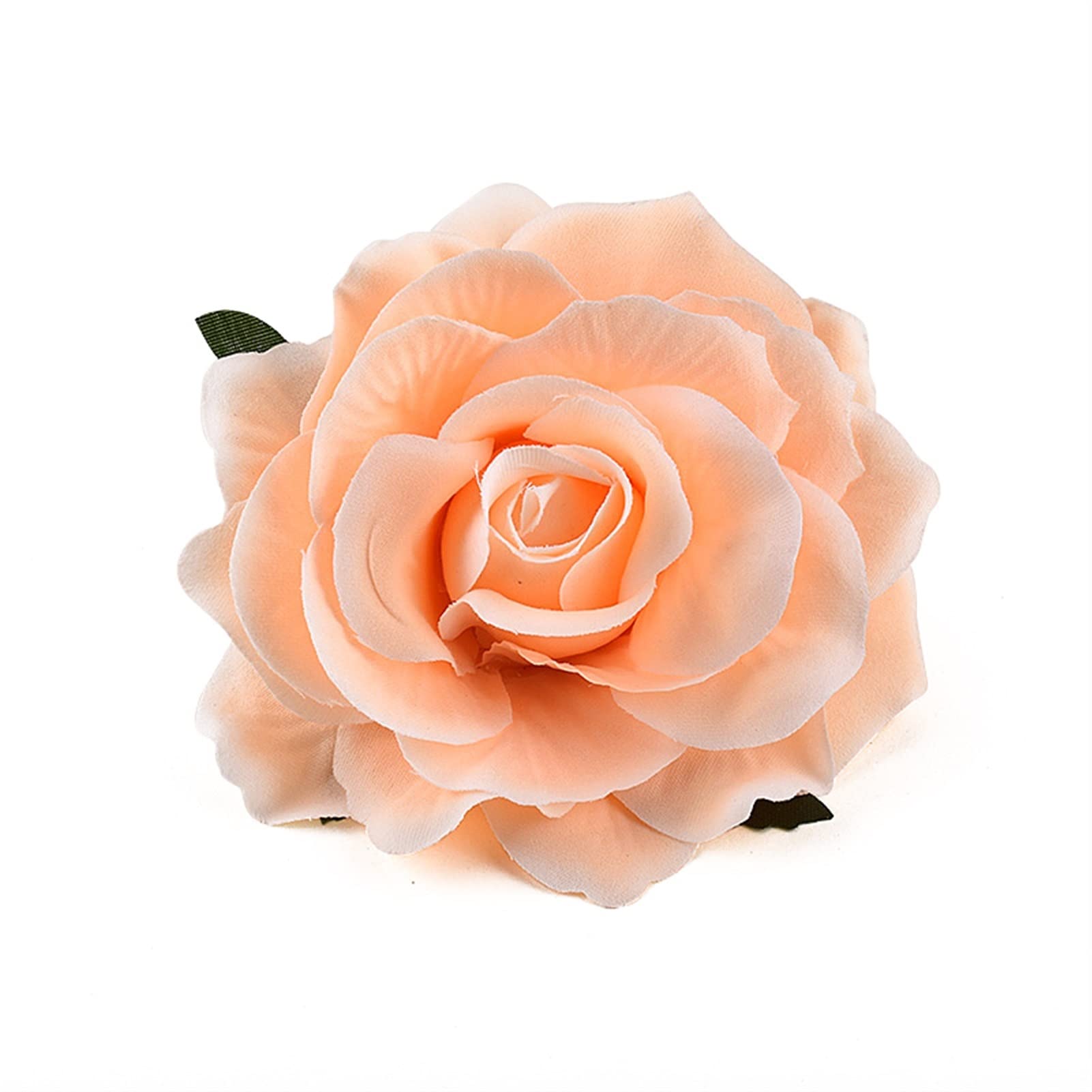 Amazon｜アートフラワー 30PCS/9cmの白い人工シルクの花の頭のための