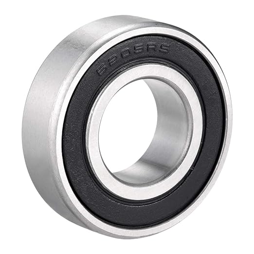 uxcell 6205RS Deep Groove Ball Bearing Single Sealed 160205K, 25mm x