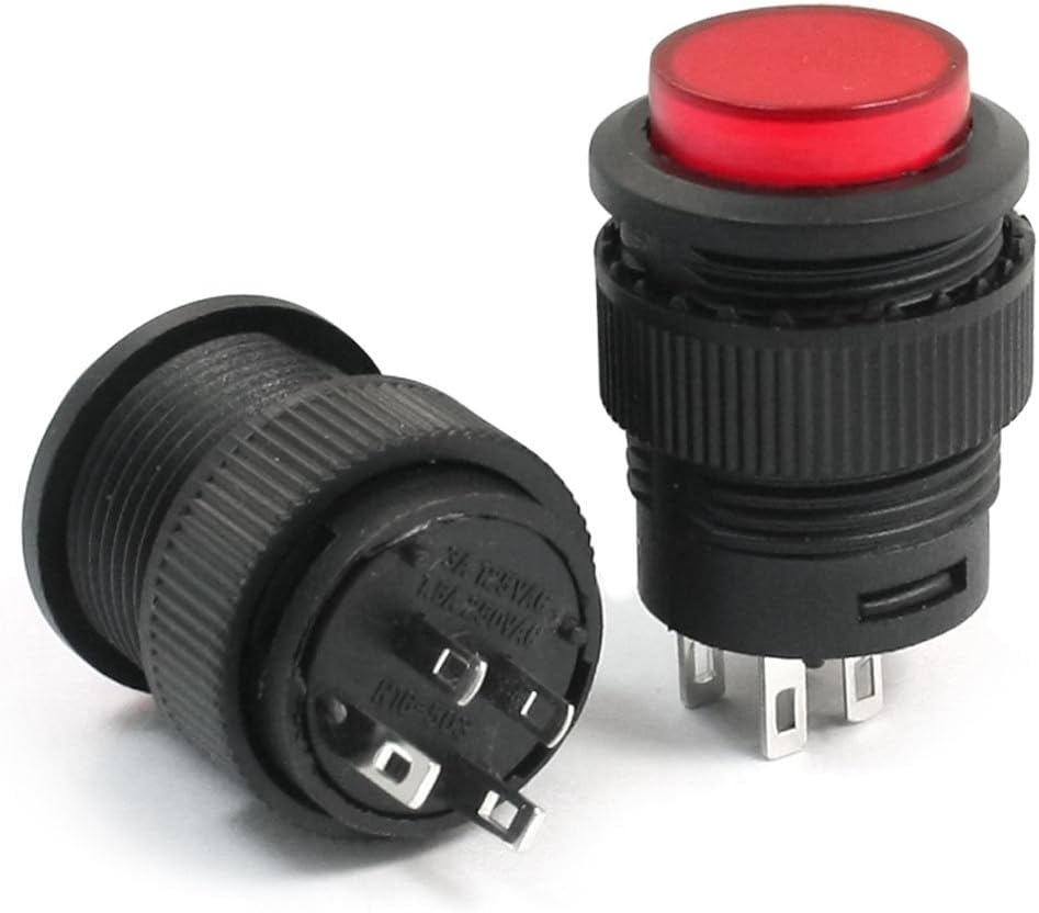 Sourcingmap - 10 Interruttori Tattili Momentanei SMD 6x3.5x2.5mm Per Circuiti, Pratici E Precisi - Foto 3