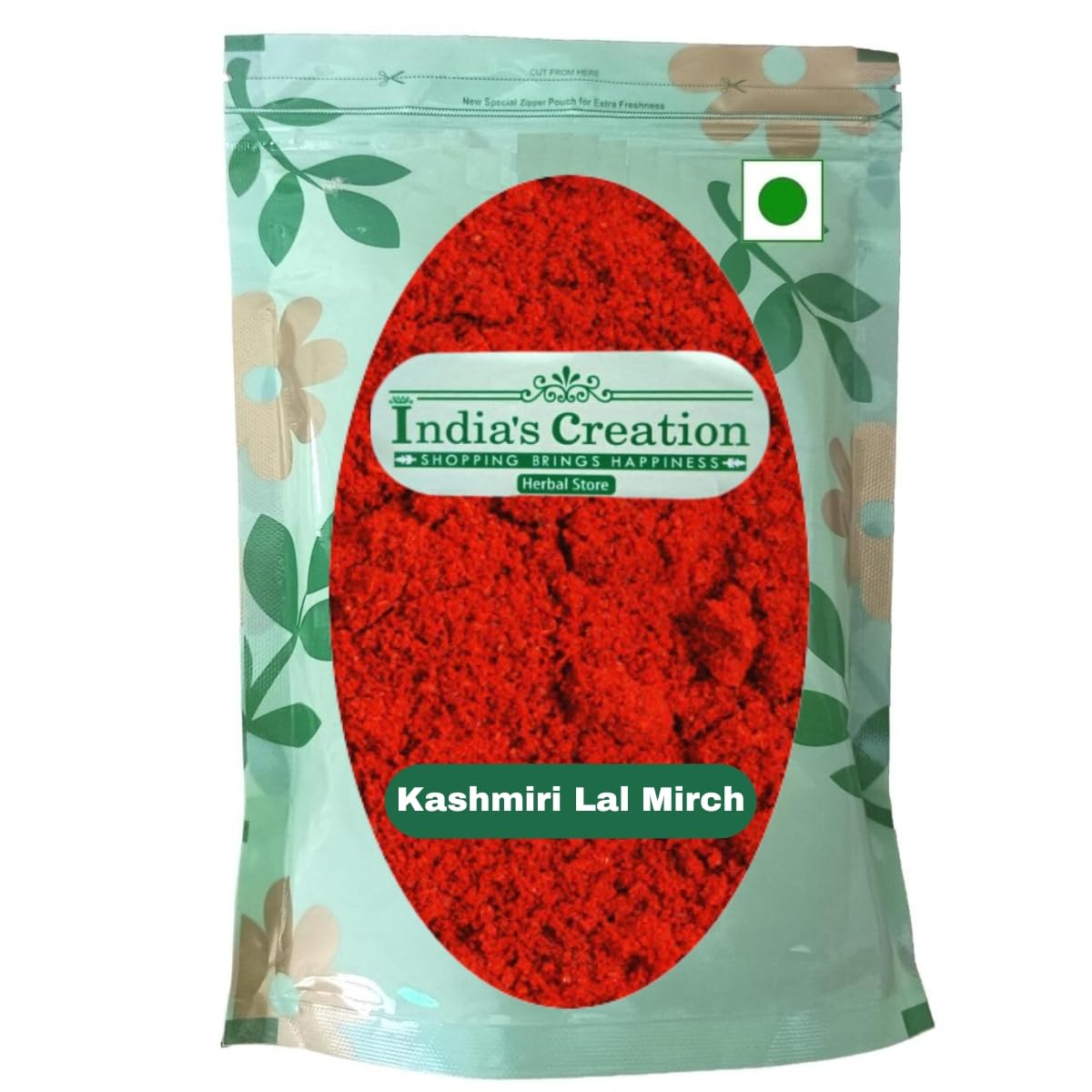 Kashmiri Red Pepper-Kashmiri Lal Mirch Powder-Red Chilli Powder-Sweet Pepper Powder-Paprika-Spice-Traditional Indian Natural Spice (100 Gram)