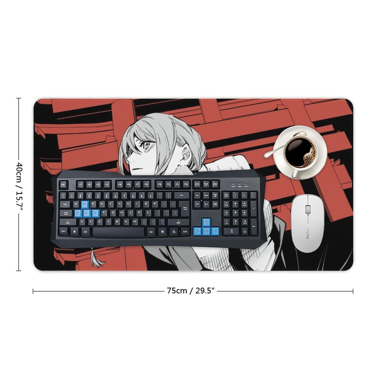 チェンソーマン　マキマ　ラバーマット　デスクマット　匿名配送 チェンソーマン マキマ ラバーマット デスクマット 匿名配送