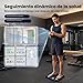 Imagen de HomeFashion HFitness Báscula de Baño Digital 19 Indicadores de Composición Corporal
