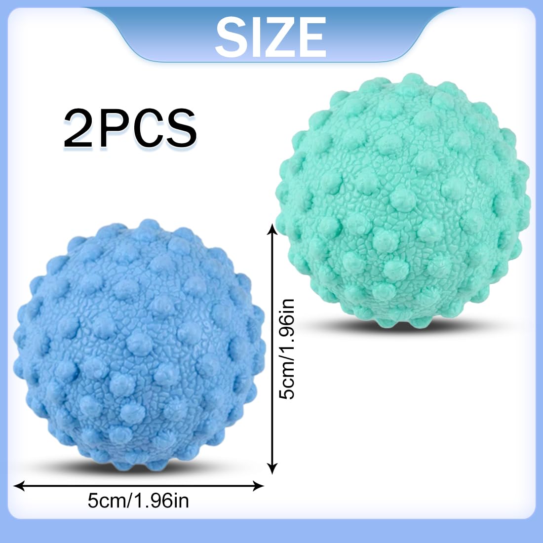 Palline Massaggio, Set 2 Palline Massaggio Piedi Antiscivolo Semirigide, Pallina Massaggiatore Muscolare Tutto il Corpo, Palline Massaggio e Lacrosse Ball, Sfere da Massaggio per Deep Tissue Massaggio