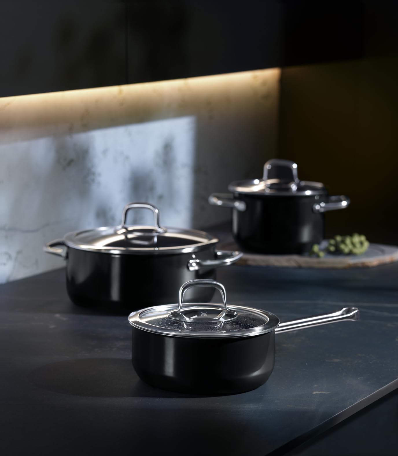 WMF Fusiontec Compact Cooking Pot Large 24 cm Glass Lid Casserole