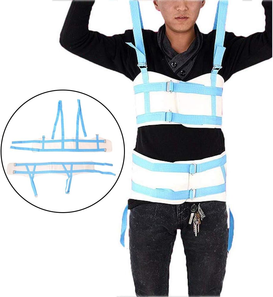 Lumbar Traction, Spinal Decompression Devices Therapy Machine, Pelvic Pull-Down Strap,Used for Waist Injury, Lumbar Disc Herniation,S