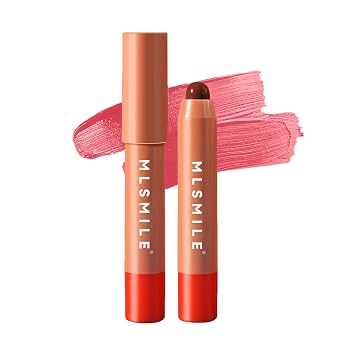 Plum Lip Tint & Gloss 3-in-1 Multi-Use Stick, Cream Blush Eyeshadow Base, Waterproof & Transfer-Proof Lip Stain, All-Day Hydrating Wear #Pink