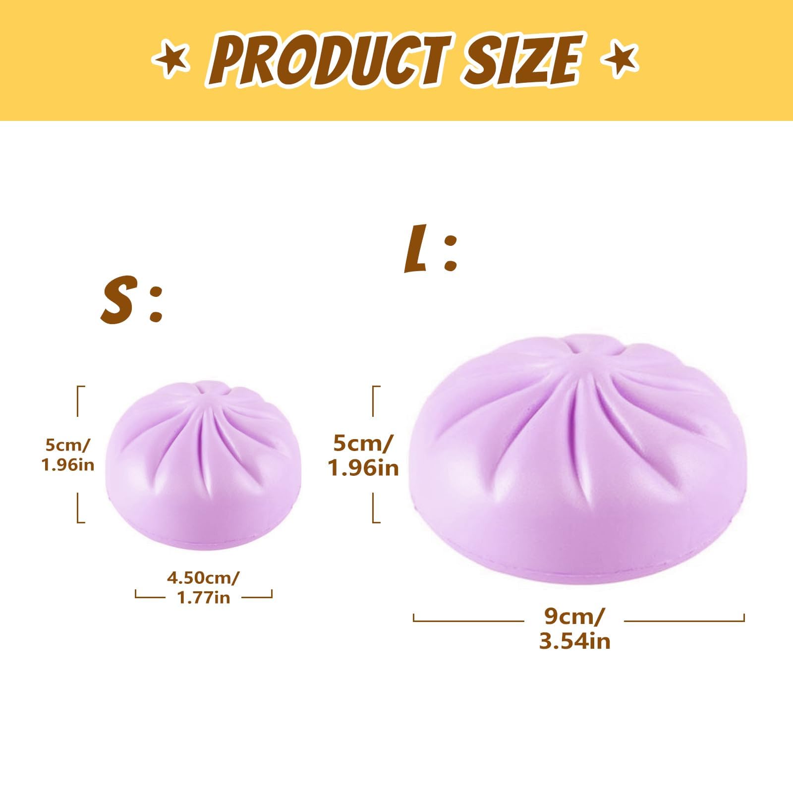 4PCS Glitter Dumpling, Dumpling Squishy, Rainbow Dumplings,, Soft Squeeze Decompression Dough — view 4