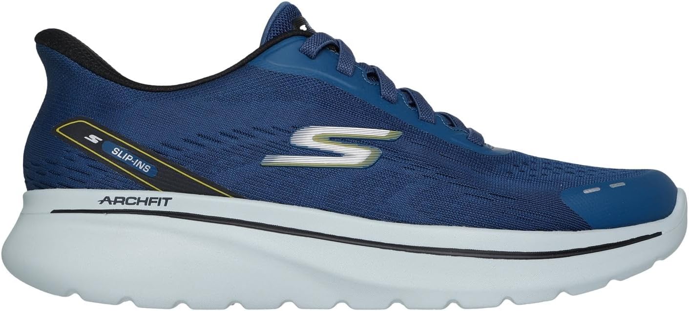 Skechers Men's Go Walk Arch Fit N-Joy No Bend Hands Free Slip-ins