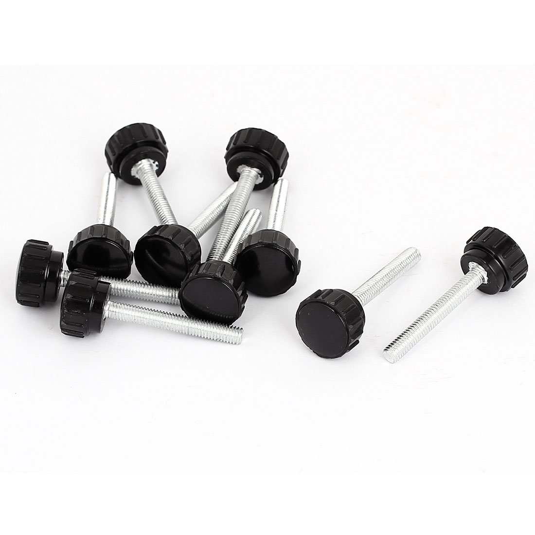 M4 x 35mm Filetage mâle Bouton serrage Molette Poignée Vis