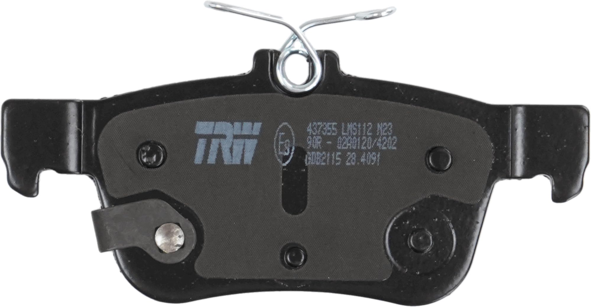 TRW GDB2115 Pastiglie Freno Set di 4 para Ford Escape/Kuga II (DM2) 2012 - Assale Posteriore e Altri Veicoli | Compatibile con: FORD MONDEO V Schrägheck, MONDEO V Stufenheck, MONDEO V Turnier