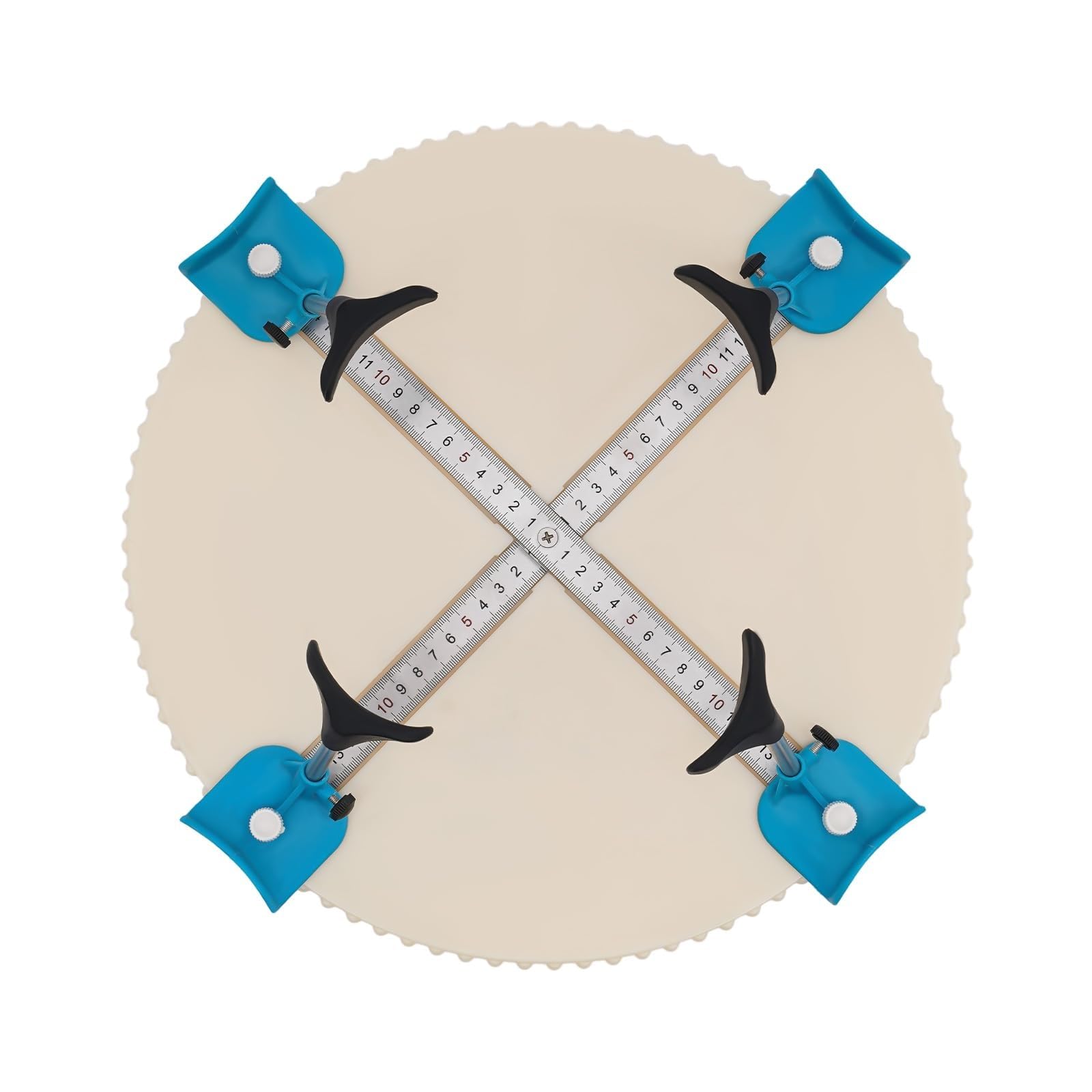 Morsetto per giradischi per macchine ceramiche, morsetto triangolare regolabile per il fissaggio di ceramica, morsetto per giradischi per rifilatura ceramica