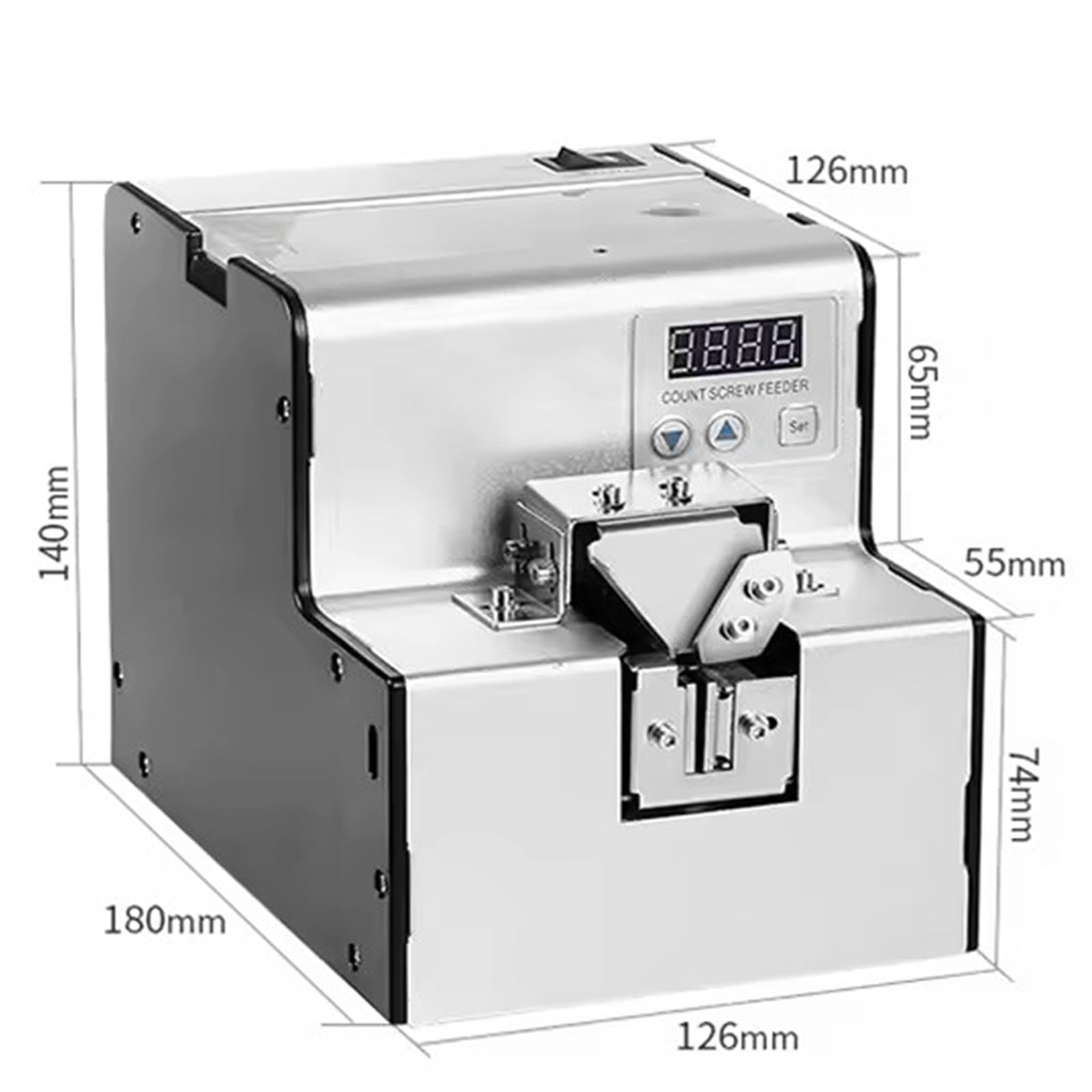 Automatische Schraubenzuführmaschine, Schraubenzuführanbieter, Maschine zur automatischen Anordnung von verstellbaren Orbitalschrauben, M1.0–5.0, Schraubenlänge unter 20 mm