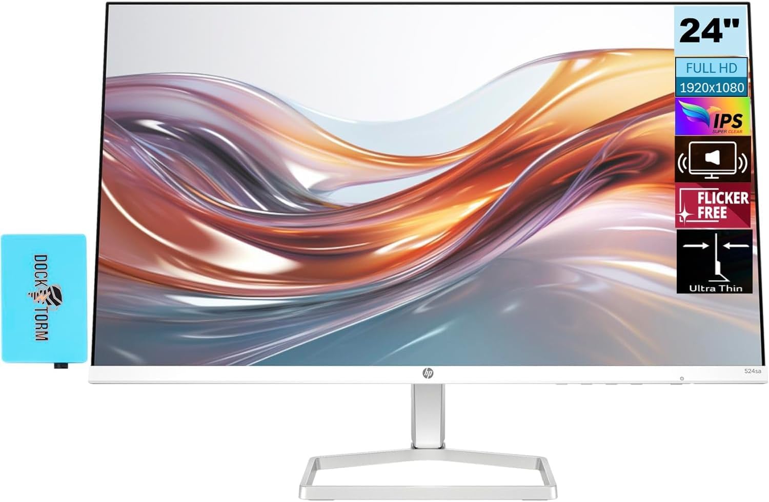 Amazon.com: HP Series 5 524sa Monitor with Speakers (Replaces