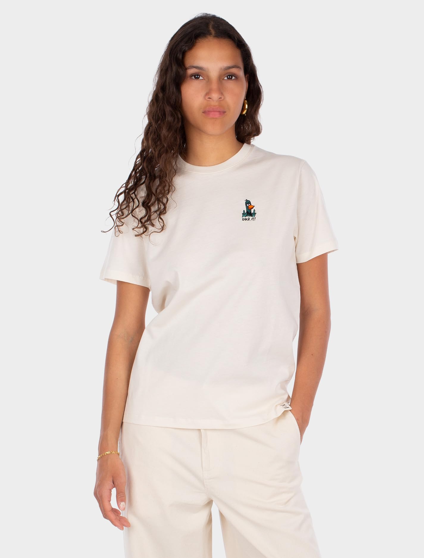 IRIEDAILY Damen T-Shirt Duck Baumwolle Regular Fit