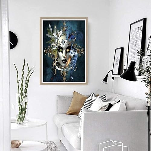 Miniatura 3 de YUE ZHE Kits de arte de diamantes para adultos, kits de arte de diamantes para bricolaje, kits de pintura de diamantes de perforación completa,