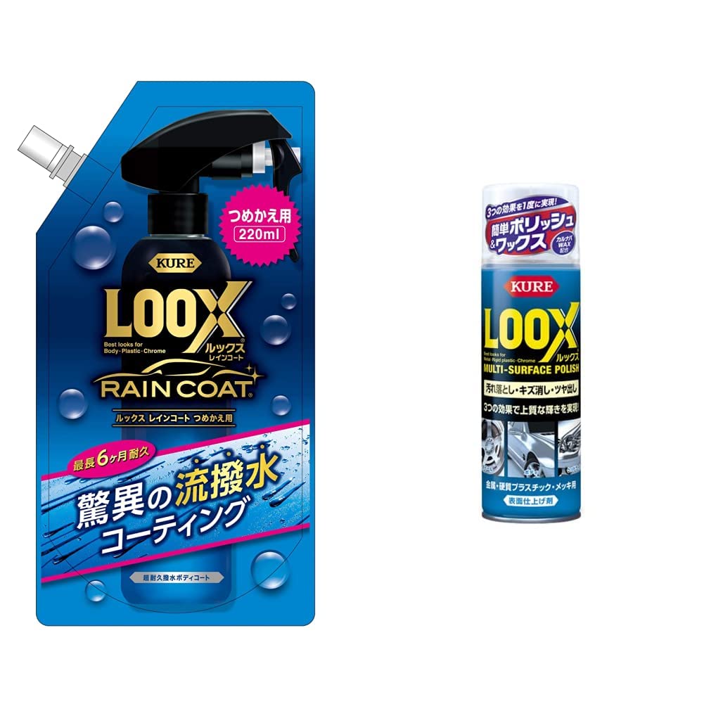 ロンイングリッシュ カズロック 達磨 蓄光 Amazon | KURE(呉工業) LOOX(ルックス) レインコート 詰め替え用 220ml