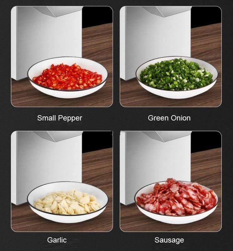 Cortadora Eléctrica Comercial para Verduras y Frutas miniatura 6