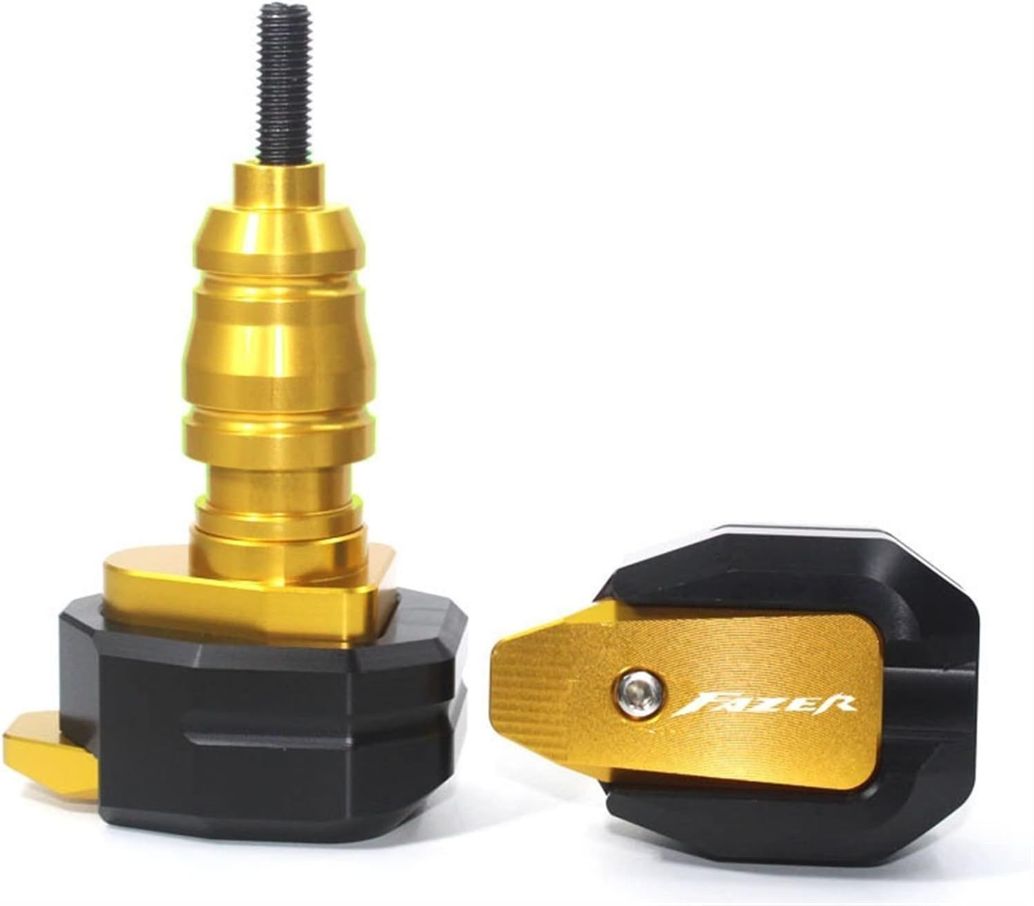 Para Yamaha FZ1 FZ6 FZ8 FAZER FZ 1 FZ 6 8 Falling Protection Frame Slider Carenado Protector Anti Choque Pad Protector (Color  Dorado)
