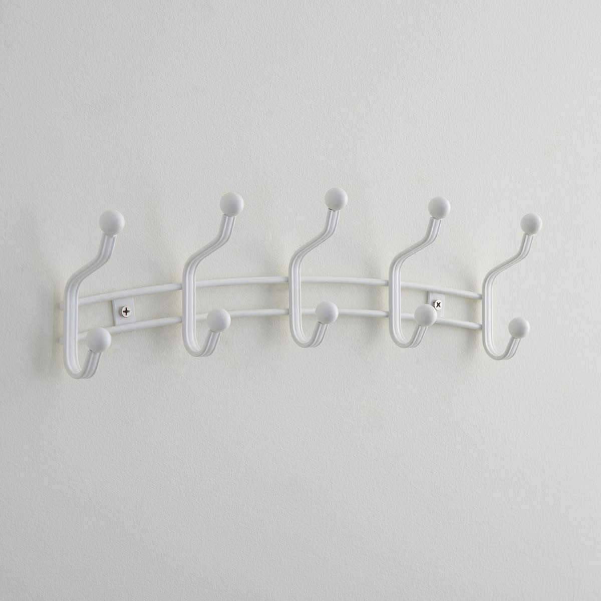 Homecentre Orion Medallion Over Door Hook - Double Hook For Towels & Robes, Metal (10x23 Cm)