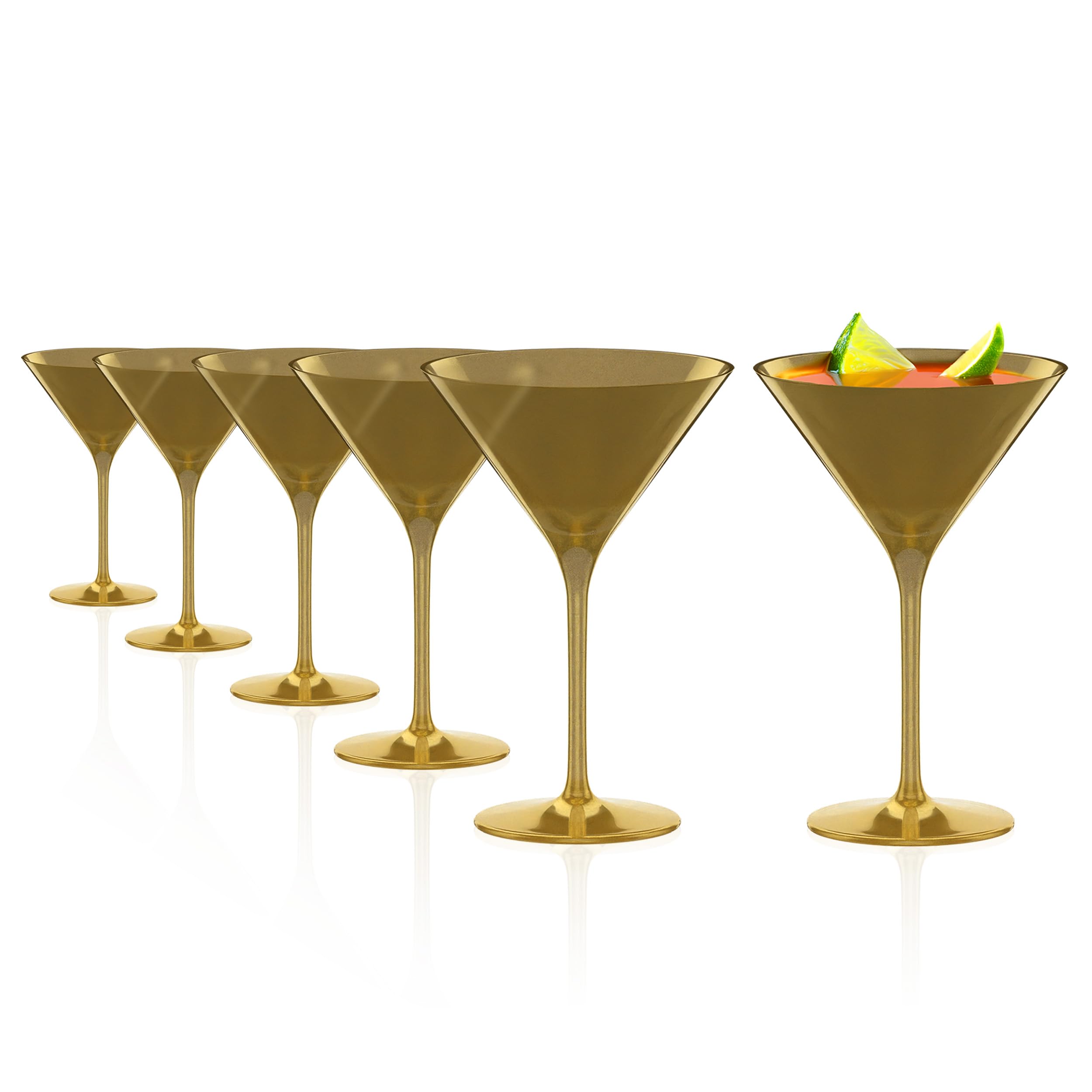 Stölzle Lausitz Grandezza Coupette 240 Ml – Lot De 6 Verres à Martini / Cocktail En Cristal, Résistants Lave-Vaisselle & Chocs