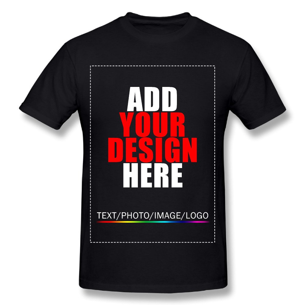 BESEONCustomized T-Shirt Tee Design Your Own Shirt Add Your Image Text for Men & Women