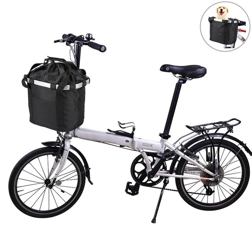 Cesta Bicicleta Cesta Plegable Para Bicicleta, Cesta Desmontable