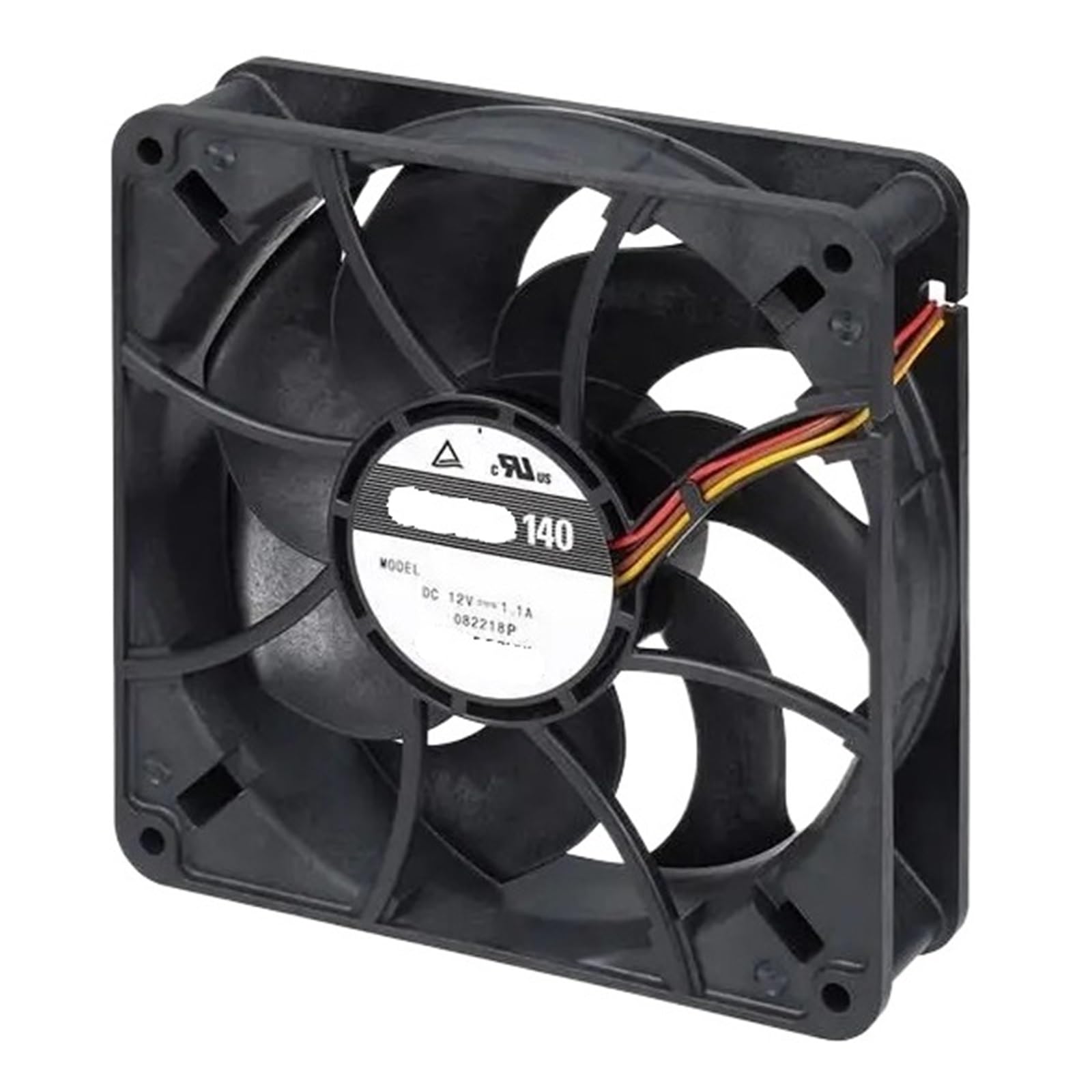 Ventilateur 48VDC 140x140x38mm 4 fils pour refroidissement de serveur 4250RPM