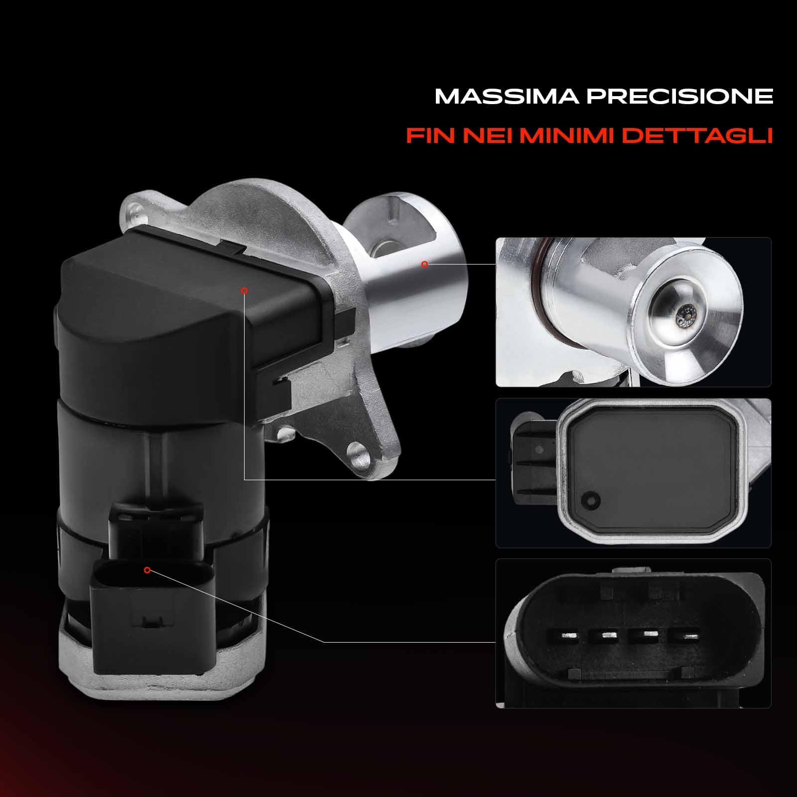 Frankberg Valvola EGR Compatibile con Classe CLC CL203 CLC 220 CDi Classe CLC CL203 CLC 200 CDi Classe E W211 E 200 CDi Classe C Coupé CL203 C 220 CDi Classe C W203 C 200 CDi 6461400760,555096