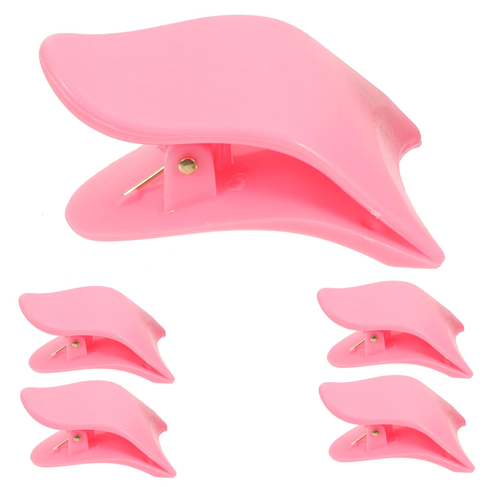 Healeved Eyelash Curler Tweezers Set 5pcs False Lash Applicator Tool Eyelash Tweezer Fine Tips Curved Comb