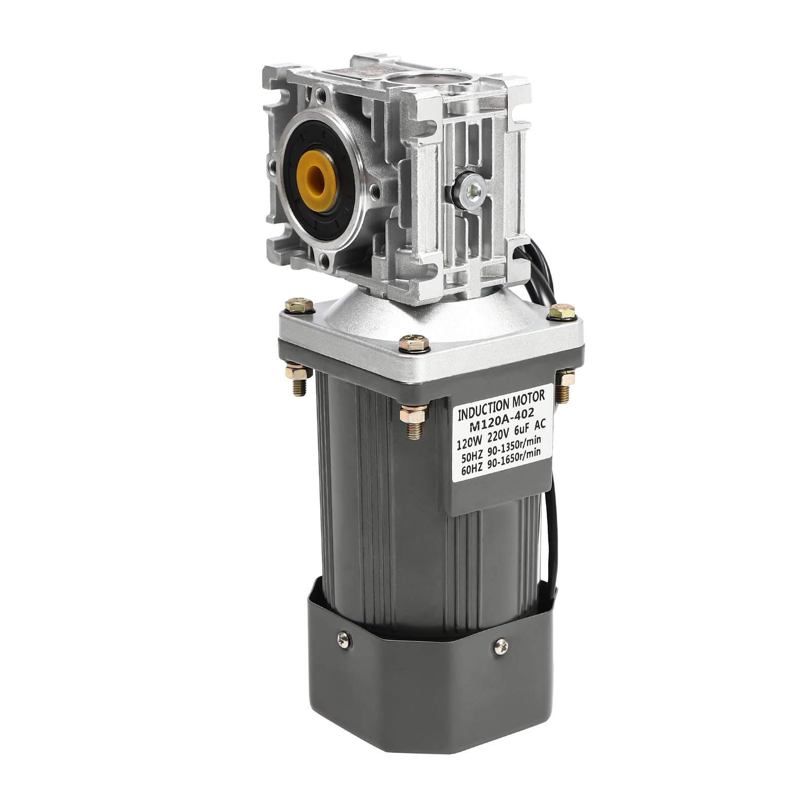 Getriebemotor mit Drehzahlregler 120 W Schneckengetriebemotor 90-1650 U/min für CNC-Anlagen Maschinen