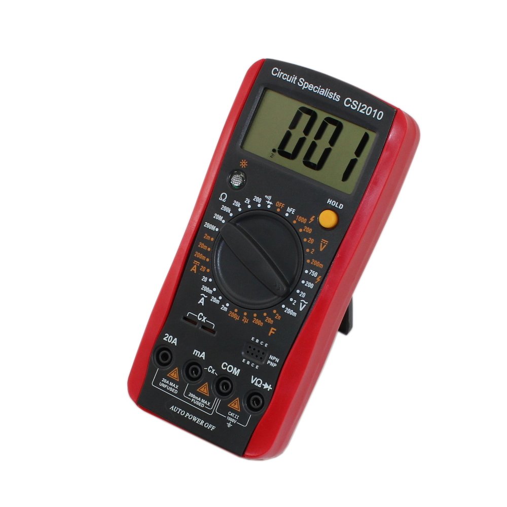 Circuit specialists | New Multi-Function Digital Multimeter - CSI2010 DMM | Circuit Specialists, ideal instrument for use in the field lab workshop or educational environment