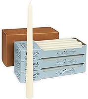 Vista 12 de Stonebriar Velas cónicas altas de 10 pulgadas, sin perfume, 10 unidades, 7 horas de tiempo de combustión