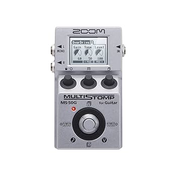 ZOOM MS-50G+ ギターエフェクター ZOOMMS-50G+ MultiStomp Guitar Pedal《マルチエフェクター