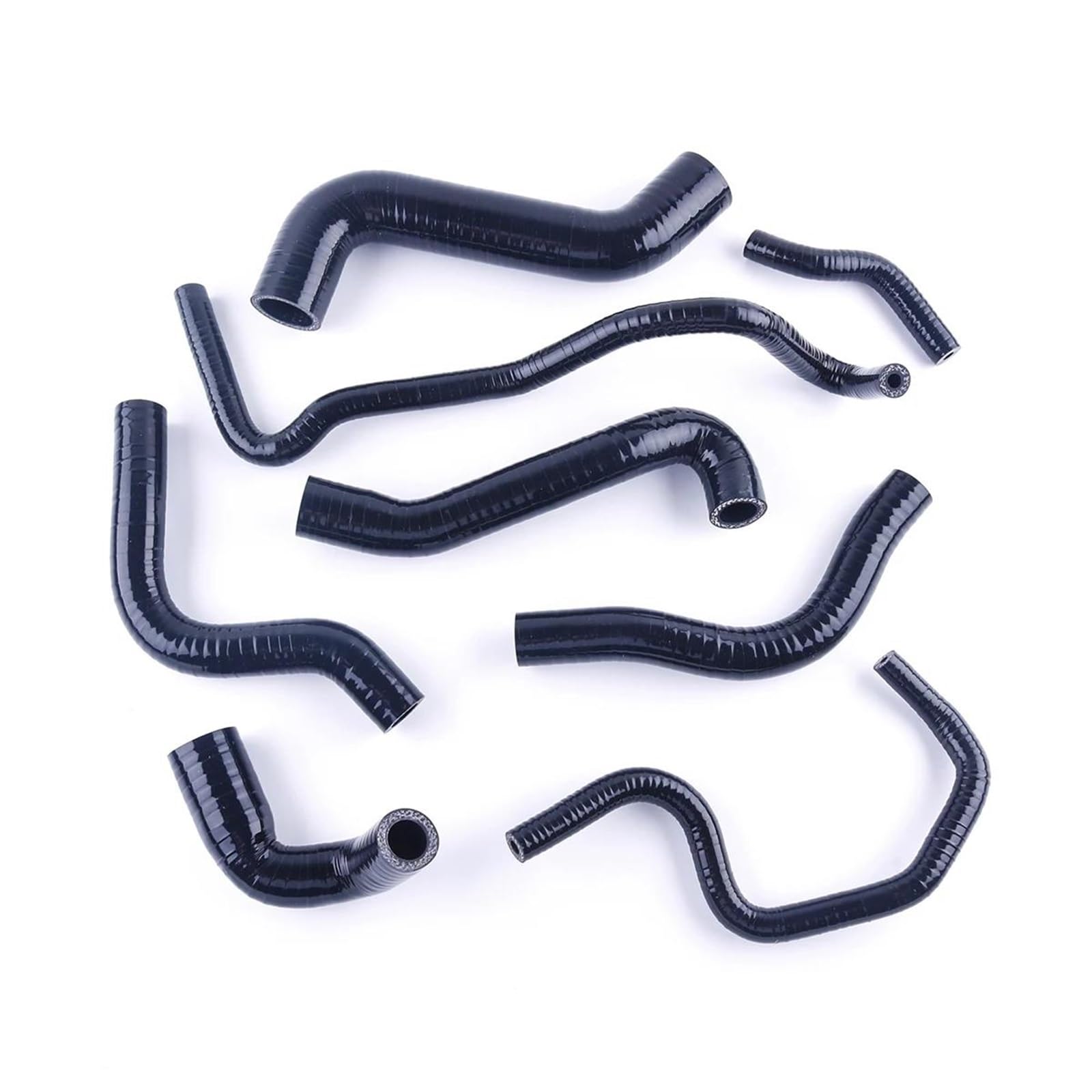 for A3 S3 TT MK1 1.8T 225ps 2000-2006 Silicone Coolant Radiator Hose Pipe Kit(Black)