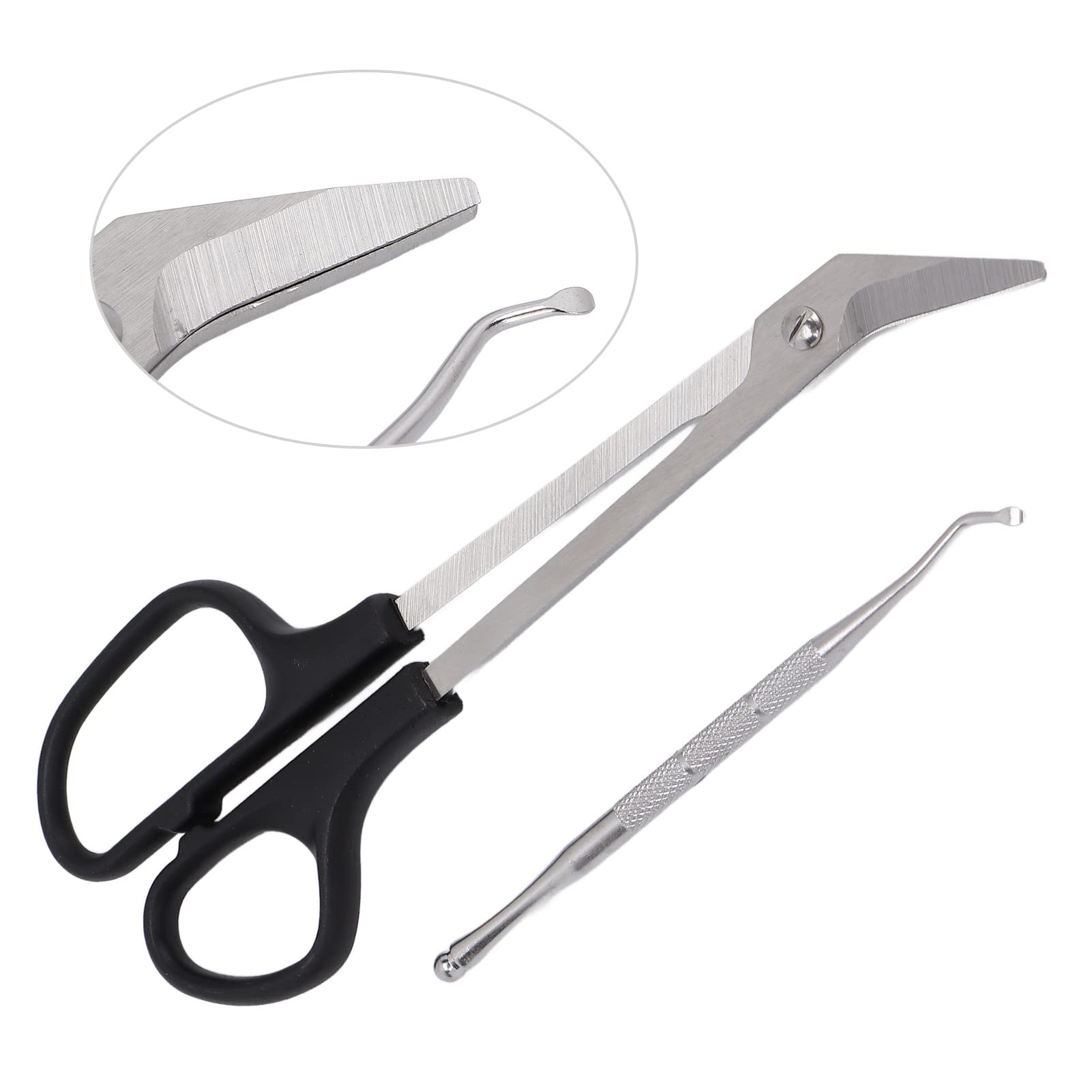 Ciseaux à Ongles à Longue Portée, Ciseaux à Ongles à Long Manche, Coupe-ongles Ergonomique Au Design Unique Avec Coupe-ongles Pour Adultes Et Personnes âgées