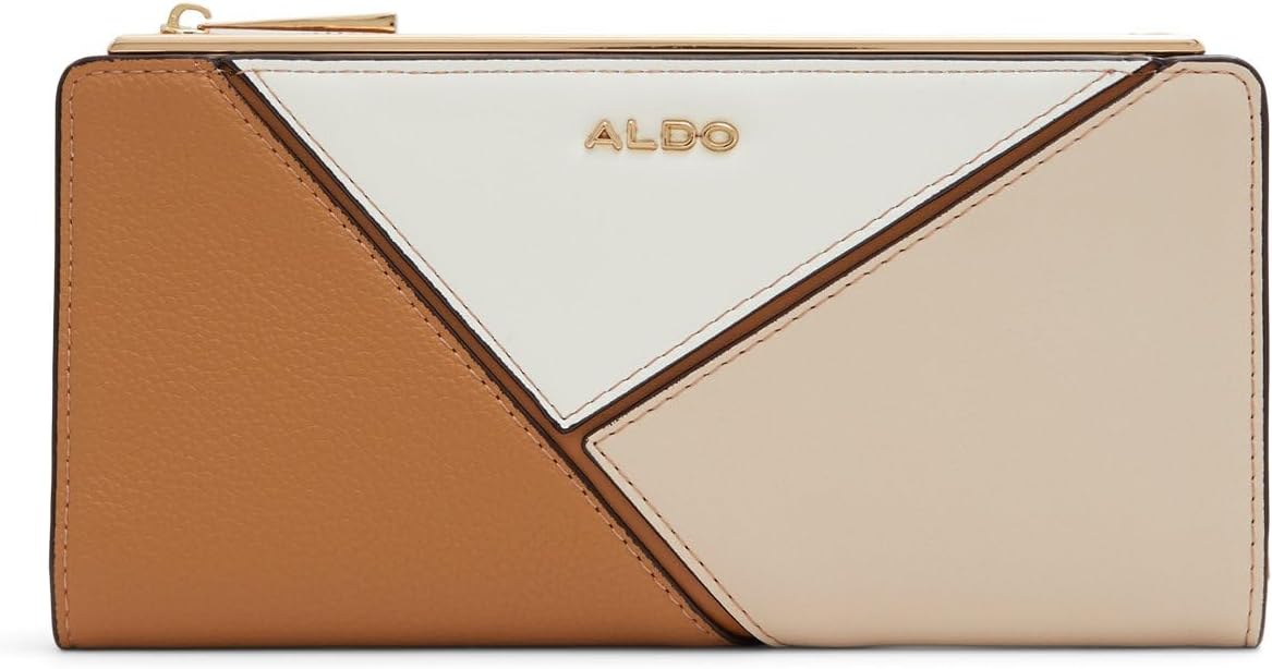 ALDO Women's Elbamaclya Wallet, Tan Combo