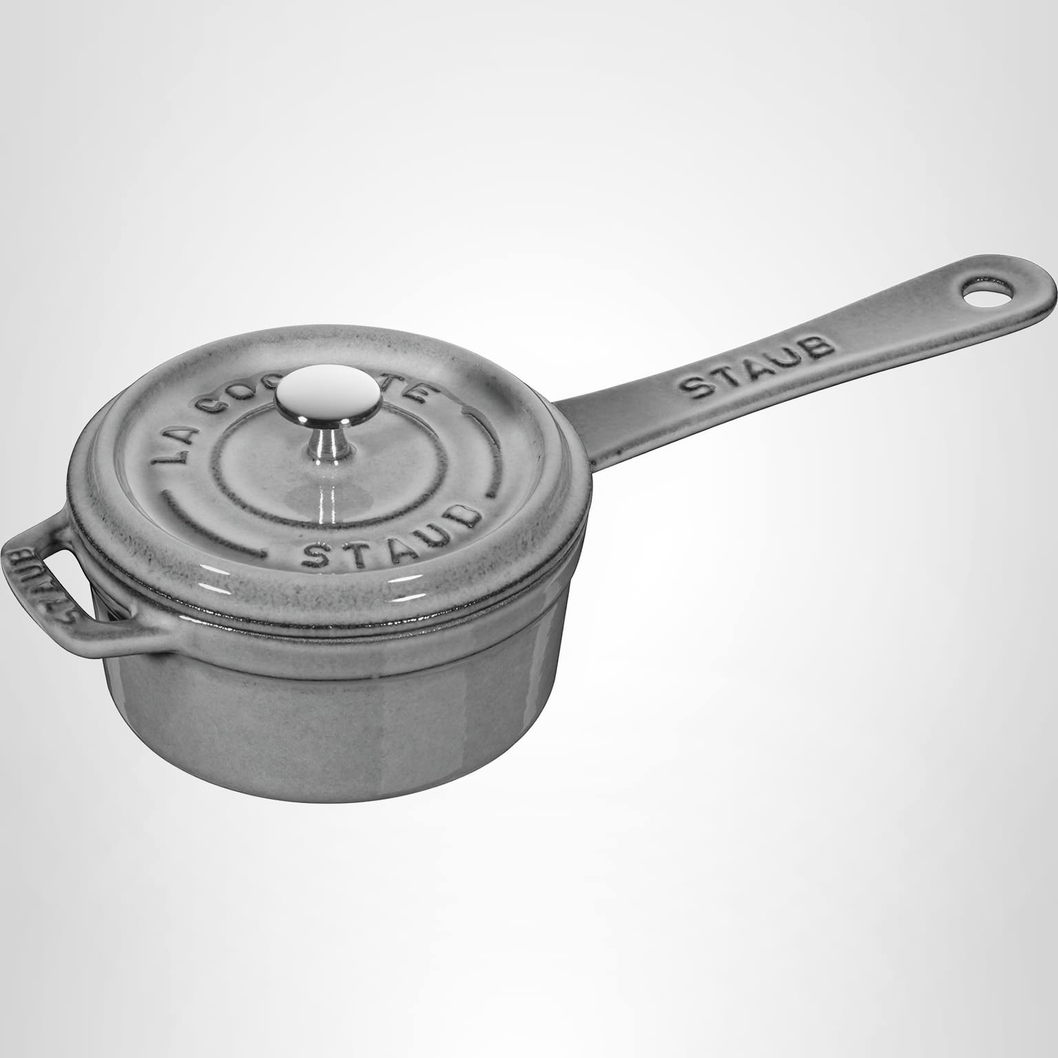 Amazon｜ストウブ(Staub) 「 スモール ソースパン グレー 10cm 」 片手