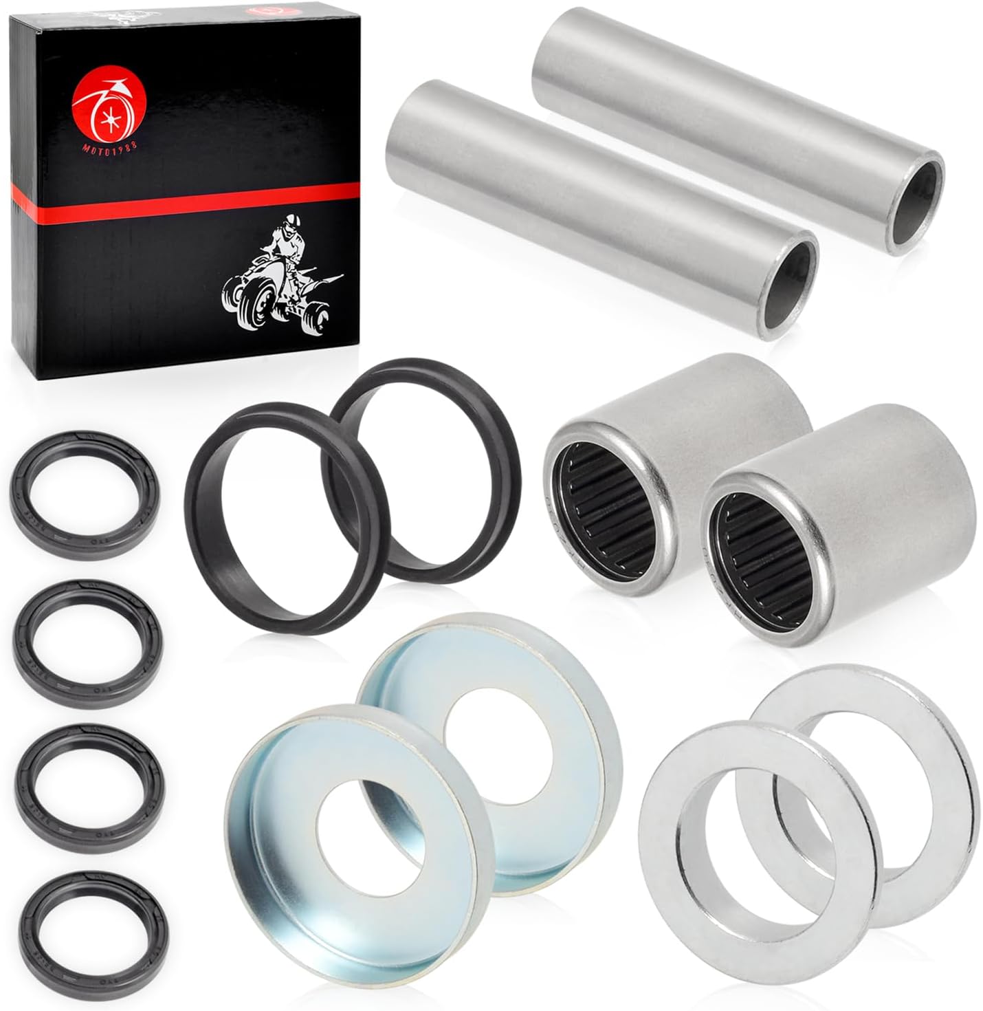All Balls Swing Arm Bearing Seal Collar Seal Cap Kit For Honda TRX450ER TRX450R Sportrax 450R 2004-2014