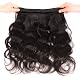 Beauty Queen 4 Bundles Body Wave (22 24 26 28 Inch) Human Hair 100% Unprocessed Weave Raw Hair 10A Brazilian Virgin Hair Bundles Natural Black Color Hair Extensions For Women Product Image 3